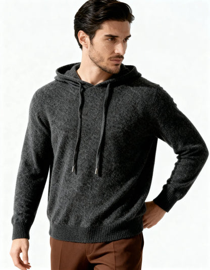 100% Cashmere Hoodie