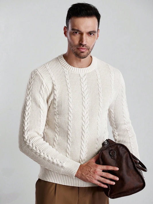 Manfinity Mode Casual Knit Sweater 