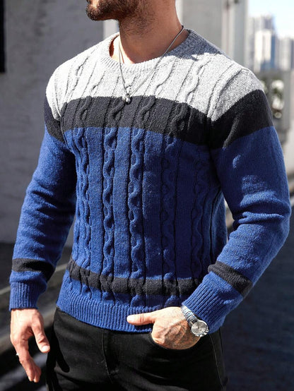 Manfinity Homme Men's Casual Knit Sweater 